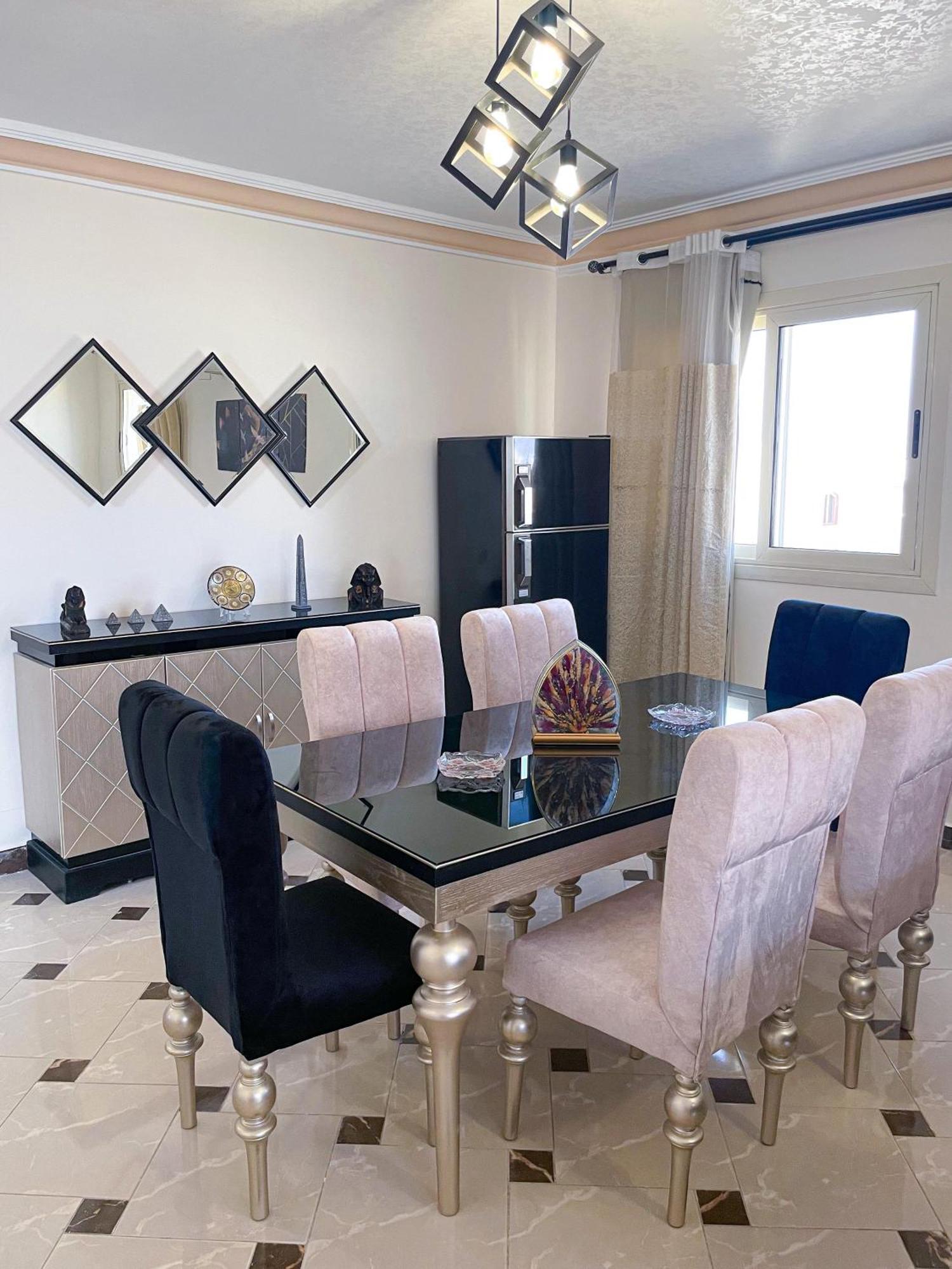2Bd Apartment In A Rooftop With A Private Terrace Kairo Exteriör bild