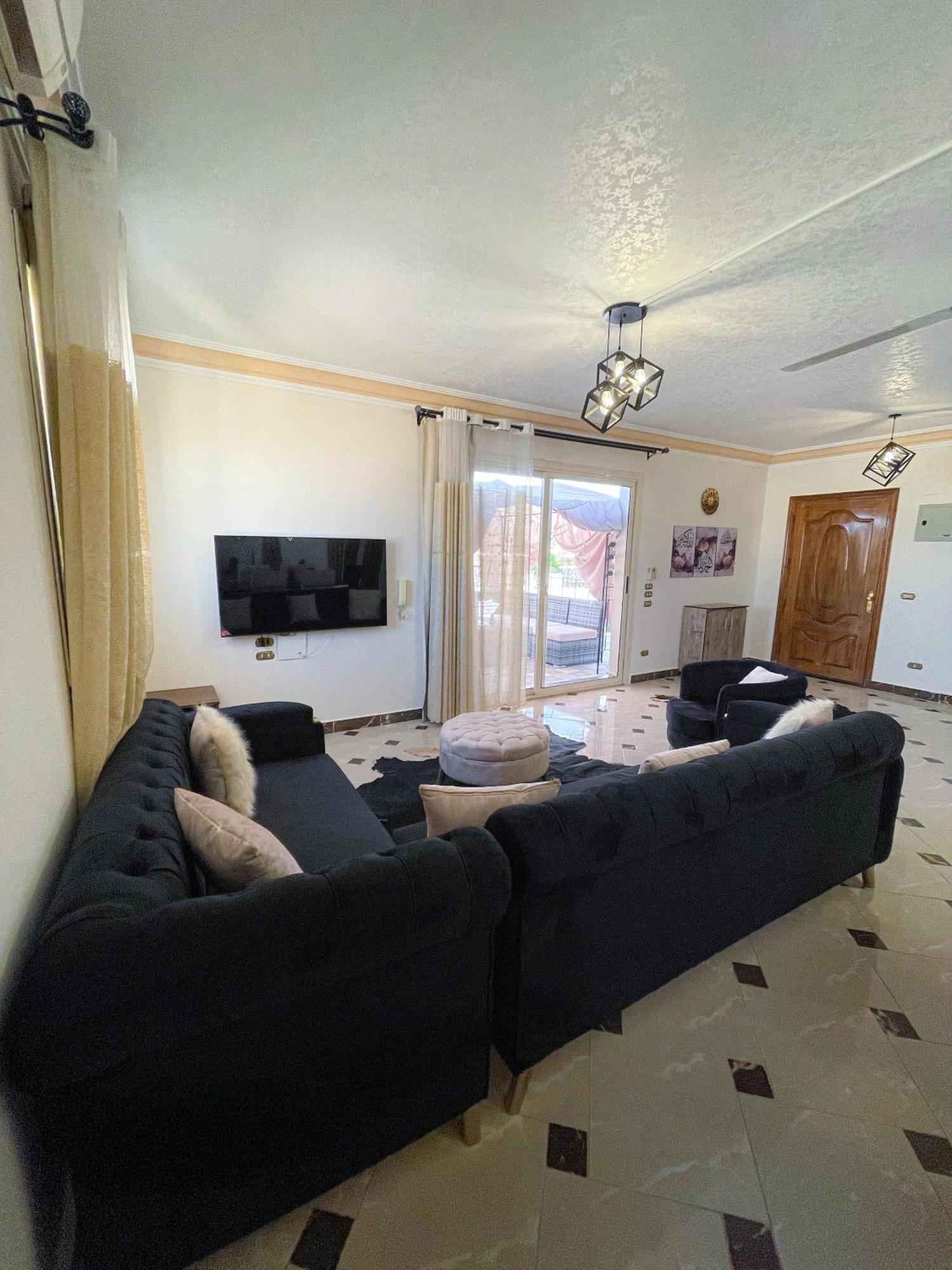 2Bd Apartment In A Rooftop With A Private Terrace Kairo Exteriör bild