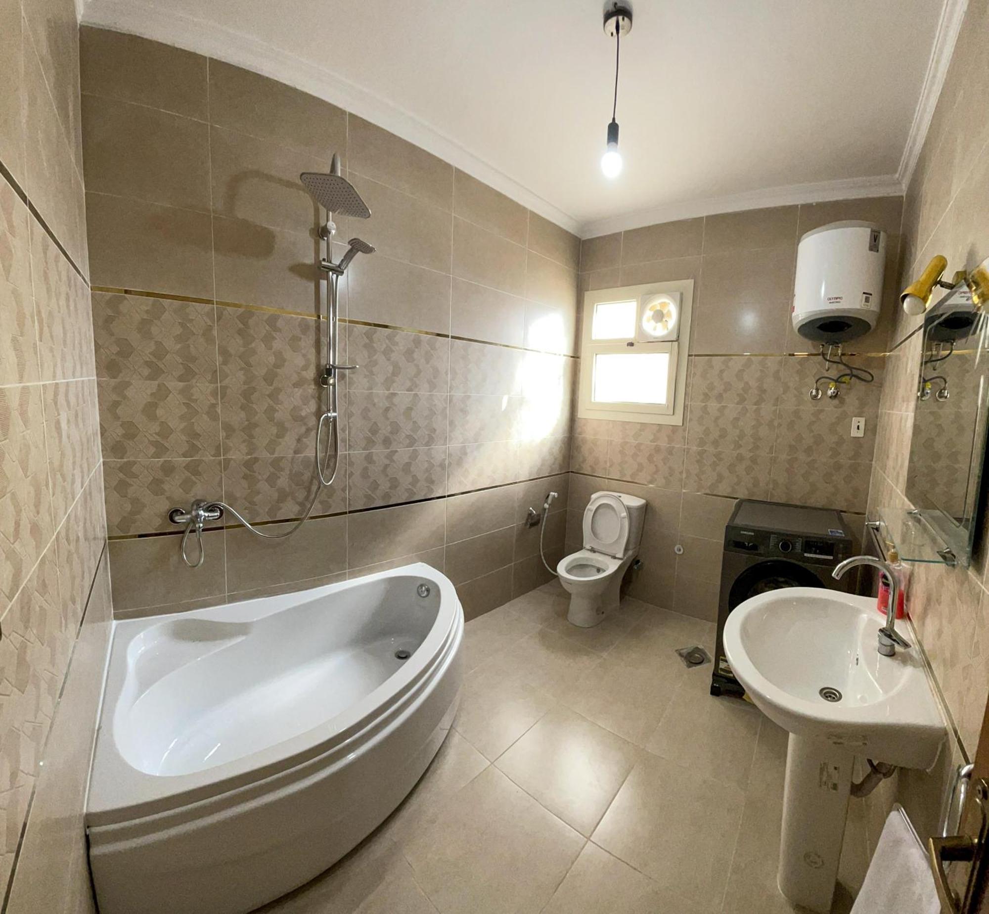 2Bd Apartment In A Rooftop With A Private Terrace Kairo Exteriör bild